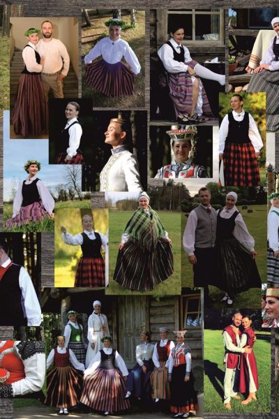 Uzvelc tautas tērpu